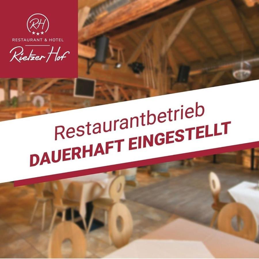 Hotel Rietzer Hof Exteriér fotografie